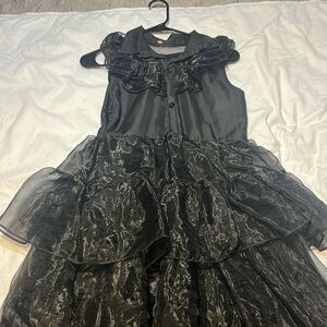 Wednesday Addams big girl costume